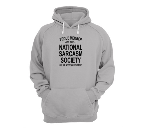 Худи мужское оверсайз с принтом