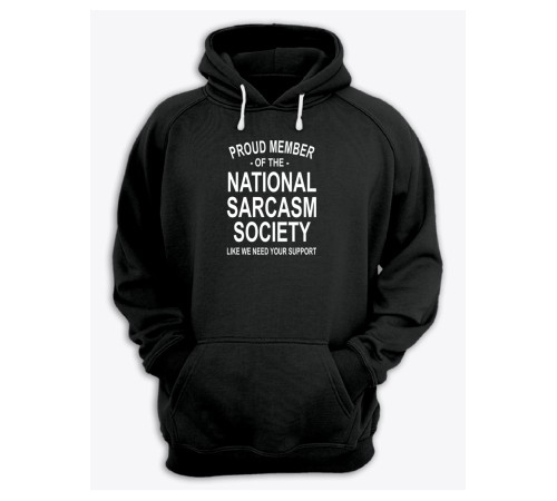 Худи мужское оверсайз с принтом