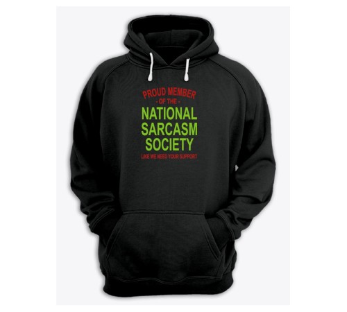 Худи мужское оверсайз с принтом