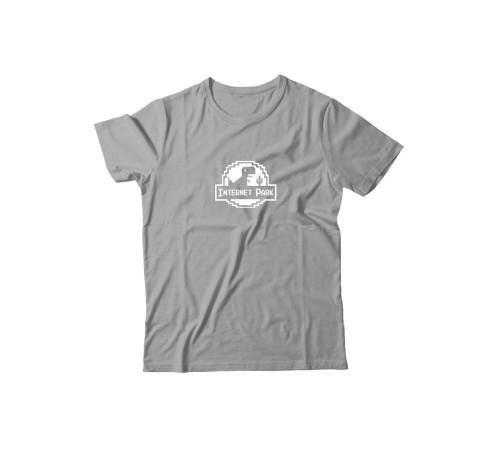 Футболка для мужчины с оригинальной надписью "Internet park"/Прикольная