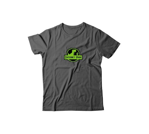 Футболка для мужчины с оригинальной надписью "Internet park"/Прикольная