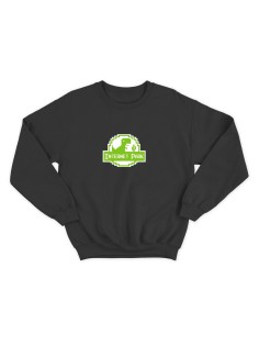 Женский свитшот с прикольным принтом "Internet park"/Прикольный