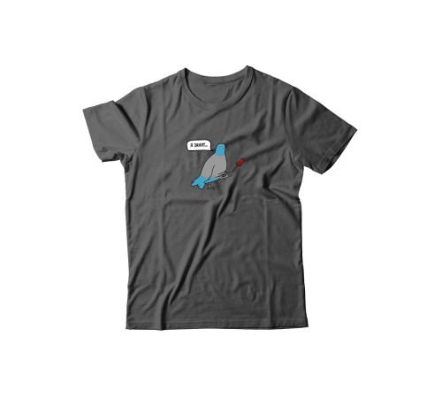 Футболка для мужчины с оригинальной надписью "Я занят"/Прикольная