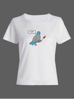 Женская футболка со смешной надписью "Я занят"/Смешная