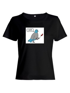 Женская футболка со смешной надписью "Я занят"/Смешная