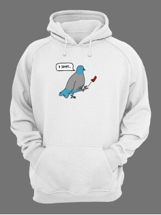 Толстовка женская оверсайз с принтом