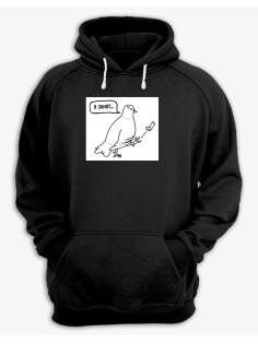 Толстовка женская оверсайз с принтом