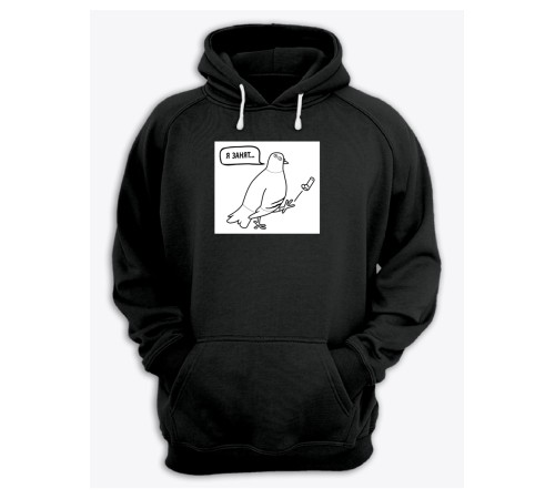 Толстовка женская оверсайз с принтом