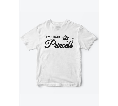 Парные футболки для всей семьи "King family" / Модный Фэмили Лук