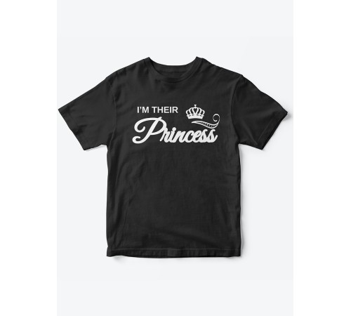 Парные футболки для всей семьи "King family" / Модный Фэмили Лук