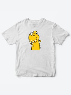 Прикольные футболки для мальчика и для девочки Динозаврик | Клевые детские футболки с принтами