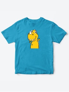 Прикольные футболки для мальчика и для девочки Динозаврик | Клевые детские футболки с принтами