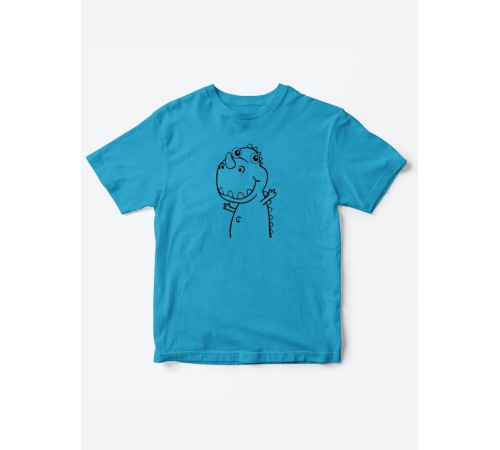 Прикольные футболки для мальчика и для девочки Динозаврик | Клевые детские футболки с принтами