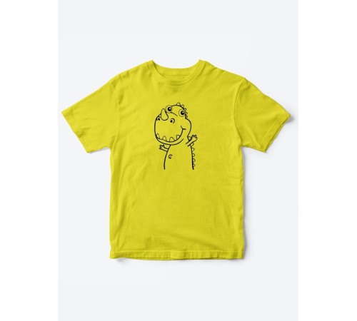 Прикольные футболки для мальчика и для девочки Динозаврик | Клевые детские футболки с принтами