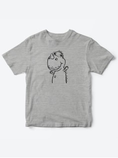 Прикольные футболки для мальчика и для девочки Динозаврик | Клевые детские футболки с принтами