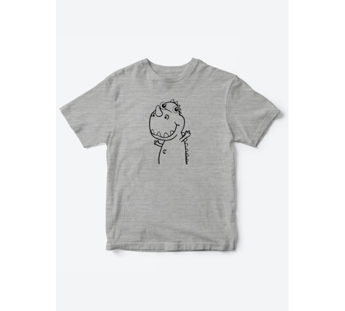 Прикольные футболки для мальчика и для девочки Динозаврик | Клевые детские футболки с принтами