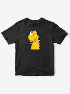 Прикольные футболки для мальчика и для девочки Динозаврик | Клевые детские футболки с принтами