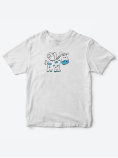 Прикольные футболки для мальчика и для девочки Жираф | Клевые детские футболки с необычными принтами