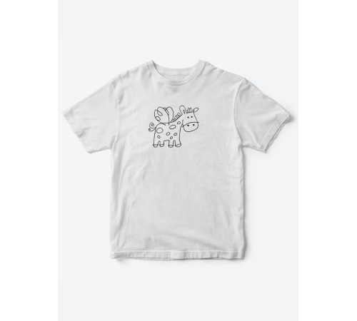 Прикольные футболки для мальчика и для девочки Жираф | Клевые детские футболки с необычными принтами