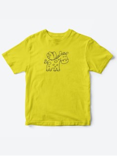 Прикольные футболки для мальчика и для девочки Жираф | Клевые детские футболки с необычными принтами