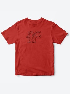 Прикольные футболки для мальчика и для девочки Жираф | Клевые детские футболки с необычными принтами