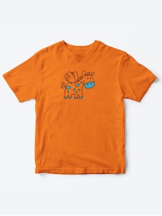 Прикольные футболки для мальчика и для девочки Жираф | Клевые детские футболки с необычными принтами