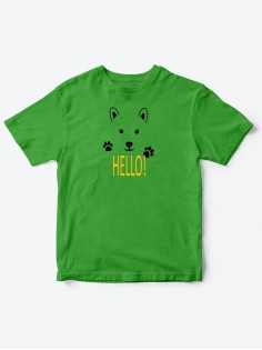 Прикольные футболки для мальчика и для девочки Hello | Клевые детские футболки с необычными принтами