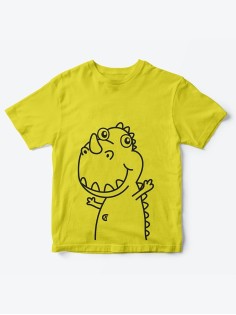 Прикольные футболки для мальчика и для девочки Дино | Клевые детские футболки с необычными принтами