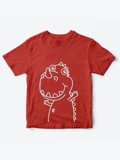 Прикольные футболки для мальчика и для девочки Дино | Клевые детские футболки с необычными принтами