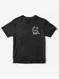 Прикольные футболки для мальчика и для девочки Динозавр | Клевые детские футболки с принтами