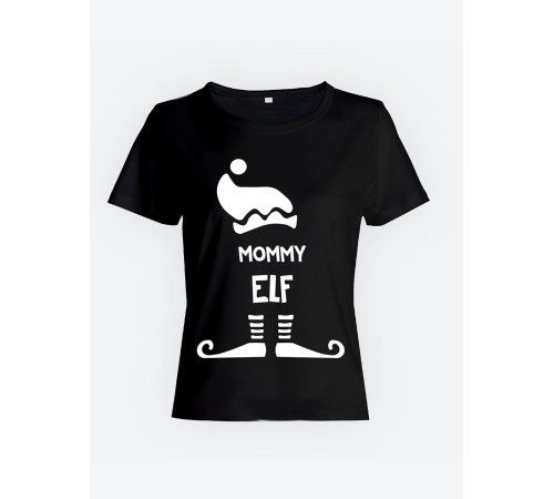 Футболки для всей семьи с крутым принтом "Elf family" | Фэмили лук для семьи | Футболки Family Look