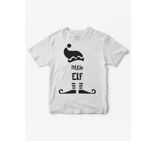 Футболки для всей семьи с крутым принтом "Elf family" | Фэмили лук для семьи | Футболки Family Look