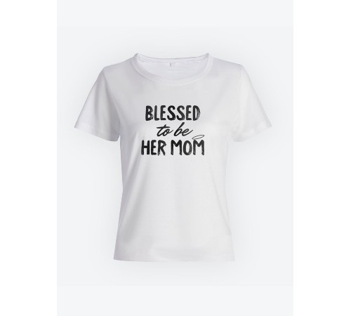 Футболки для всей семьи с крутым принтом "Blessed to be" | Фэмили лук для семьи | Футболки Family