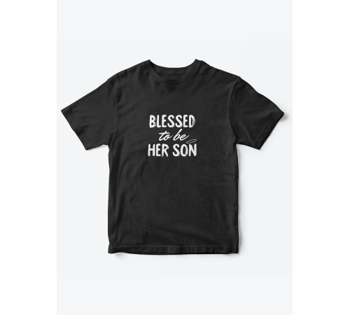 Футболки для всей семьи с крутым принтом "Blessed to be" | Фэмили лук для семьи | Футболки Family