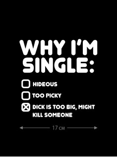 Прикольная наклейка на автомобиль | Смешной и оригинальный стикер для авто с принтом, с надписью