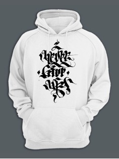 Толстовка мужская оверсайз с капюшоном