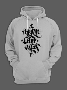 Толстовка мужская оверсайз с капюшоном