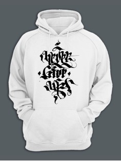 Толстовка женская оверсайз с капюшоном