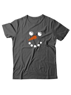 Новогодняя футболка белая унисекс