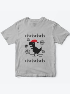 Детская футболка с рисунком Динозаврик | Футболка для детей с прикольным принтом