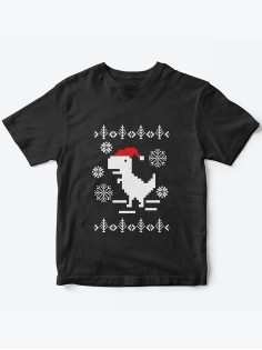 Детская футболка с рисунком Динозаврик | Футболка для детей с прикольным принтом