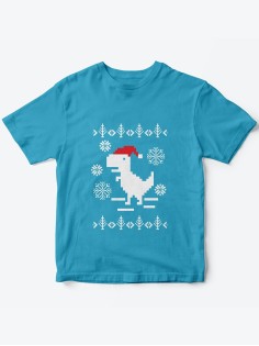 Детская футболка с рисунком Динозаврик | Футболка для детей с прикольным принтом