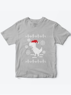 Детская футболка с рисунком Дино | Футболка для детей с прикольным принтом