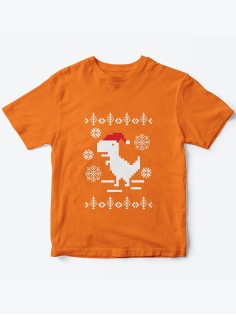 Детская футболка с рисунком Дино | Футболка для детей с прикольным принтом