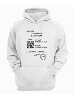 Прикольная толстовка с капюшоном с принтом ГОЗУСЛУГИ - ПРИВИТ | Мужское оригинальное и стильное худи