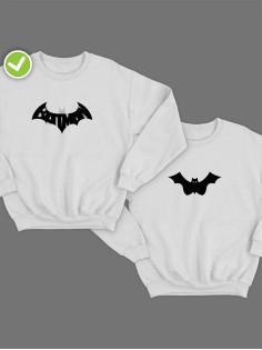 Парные свитшоты Batman & Batgirl