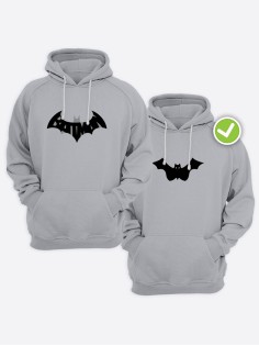 Парные худи для влюбленных оверсайз