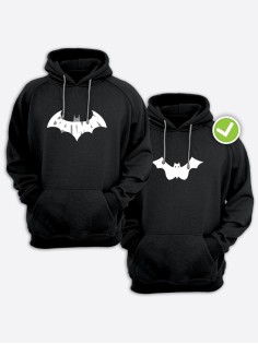 Парные худи для влюбленных оверсайз