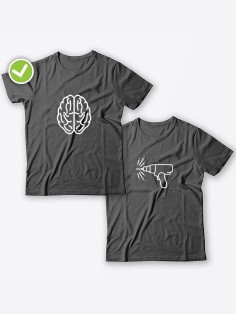 Парные футболки для парня и девушки