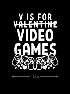 Наклейки на авто с принтом V is for video| Стикеры для любых твердых поверхностей, для машин, стекол